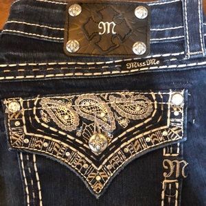 Miss Me Boot Cut Jeans